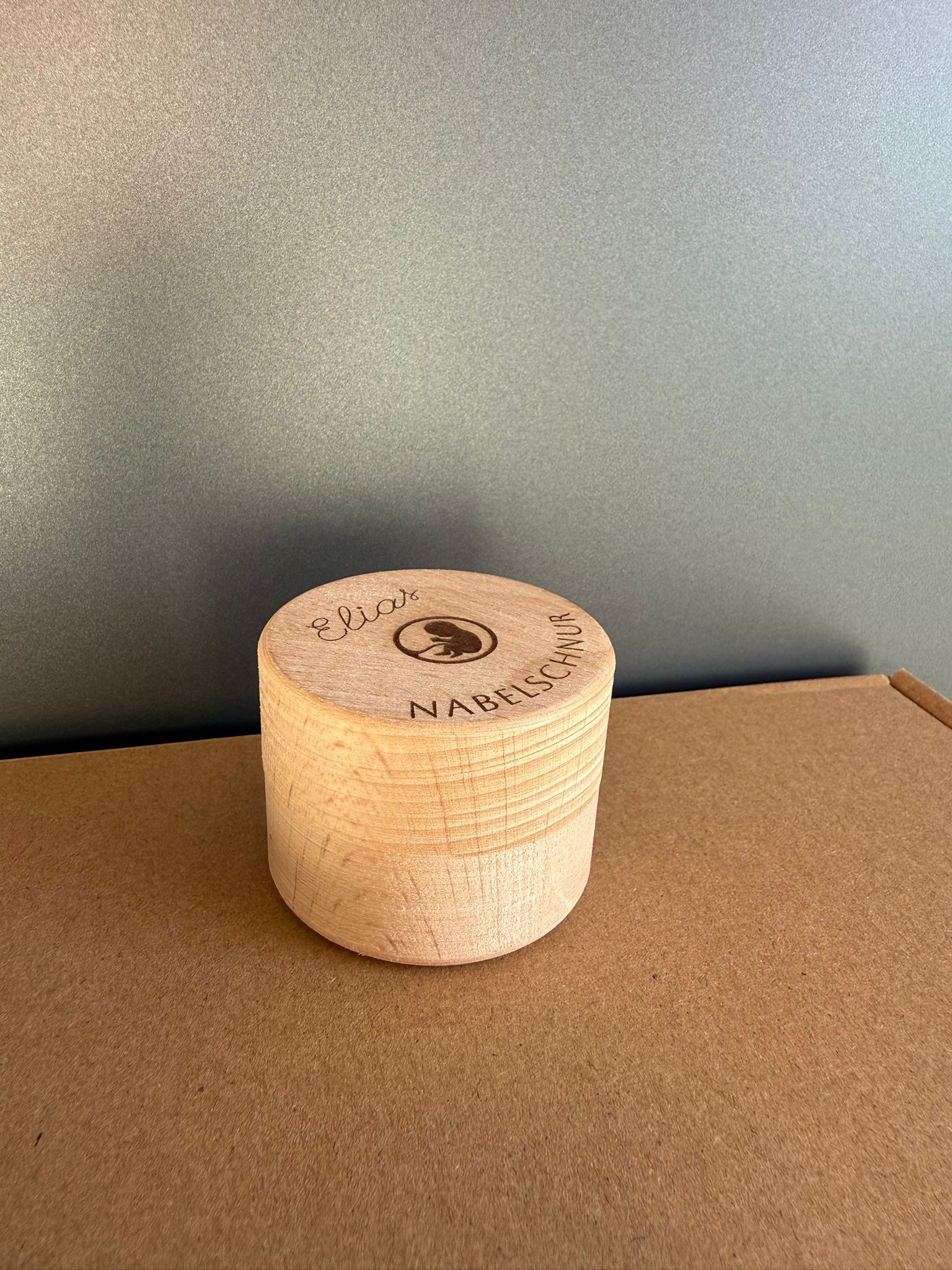 🦷✨ Erinnerungsbox aus Holz – für Milchzähne, Nabelschnur & besondere Momente (personalisierbar)