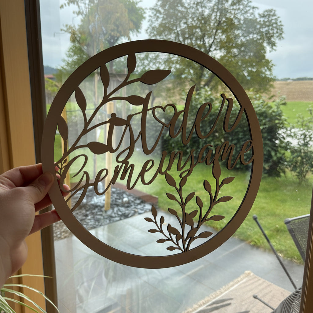 💍✨ 2-teiliger Loop aus Holz für Hochzeit & besondere Anlässe (personalisierbar)