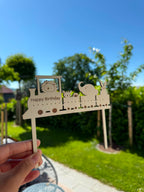 🍰 Cake topper (personalizable)
