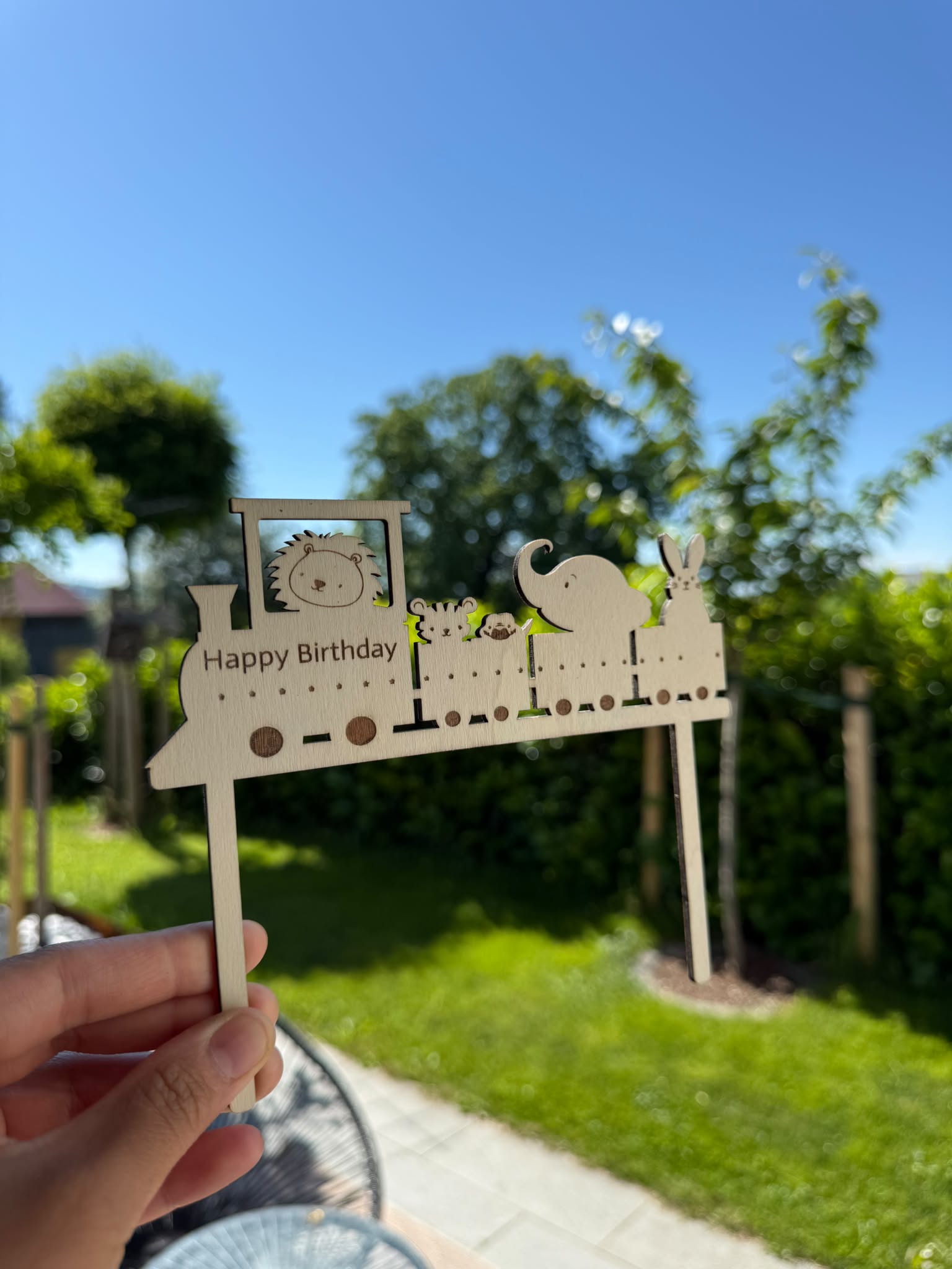🍰 Cake topper (personalizable)