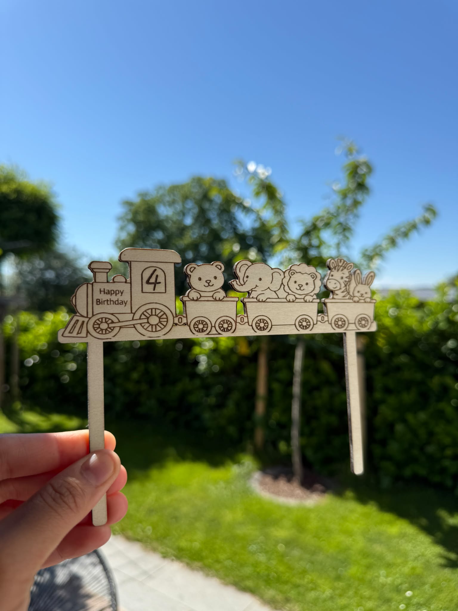 🍰 Cake topper (personalizable)