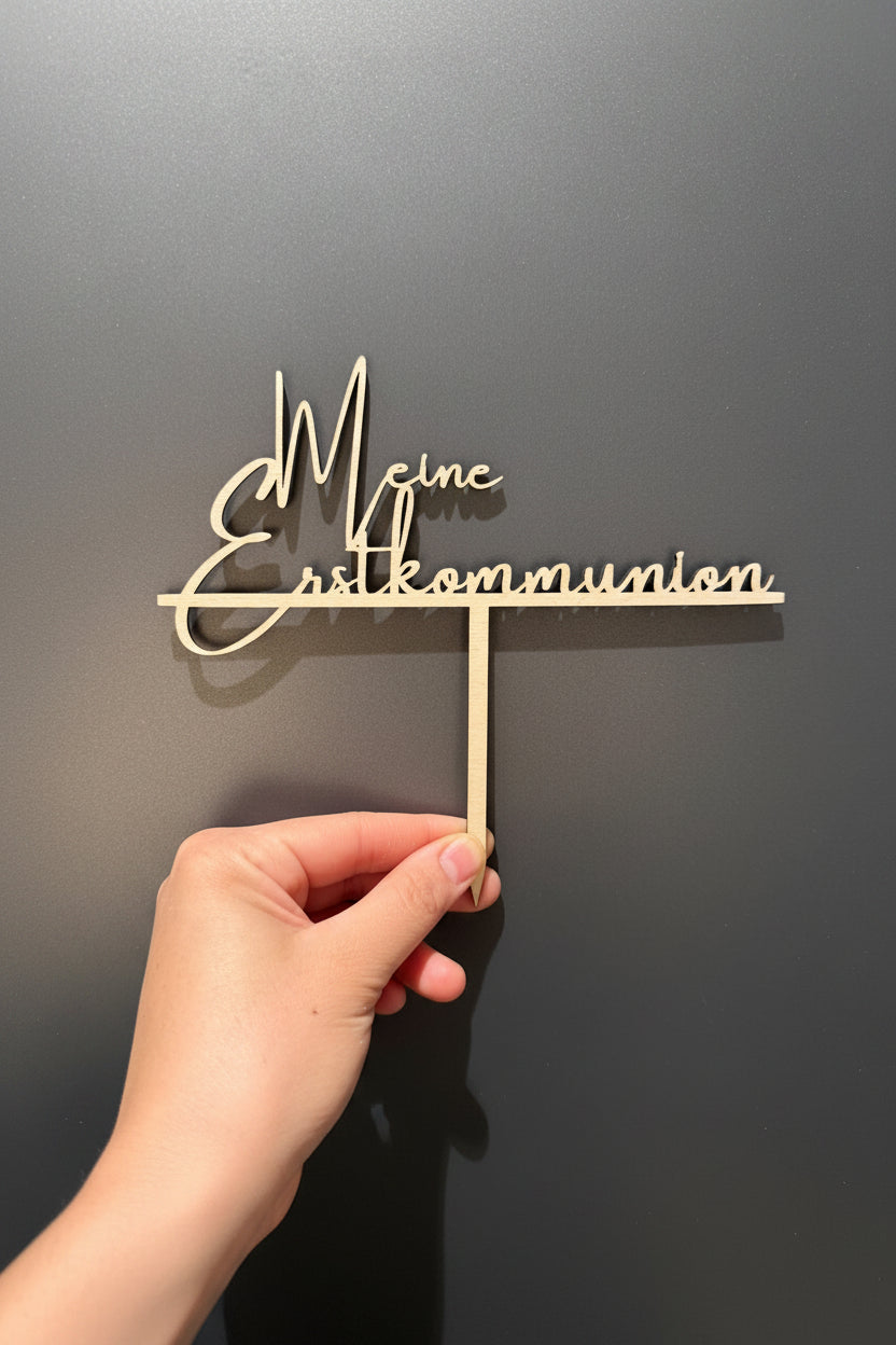 🍰 Cake topper (personalizable)