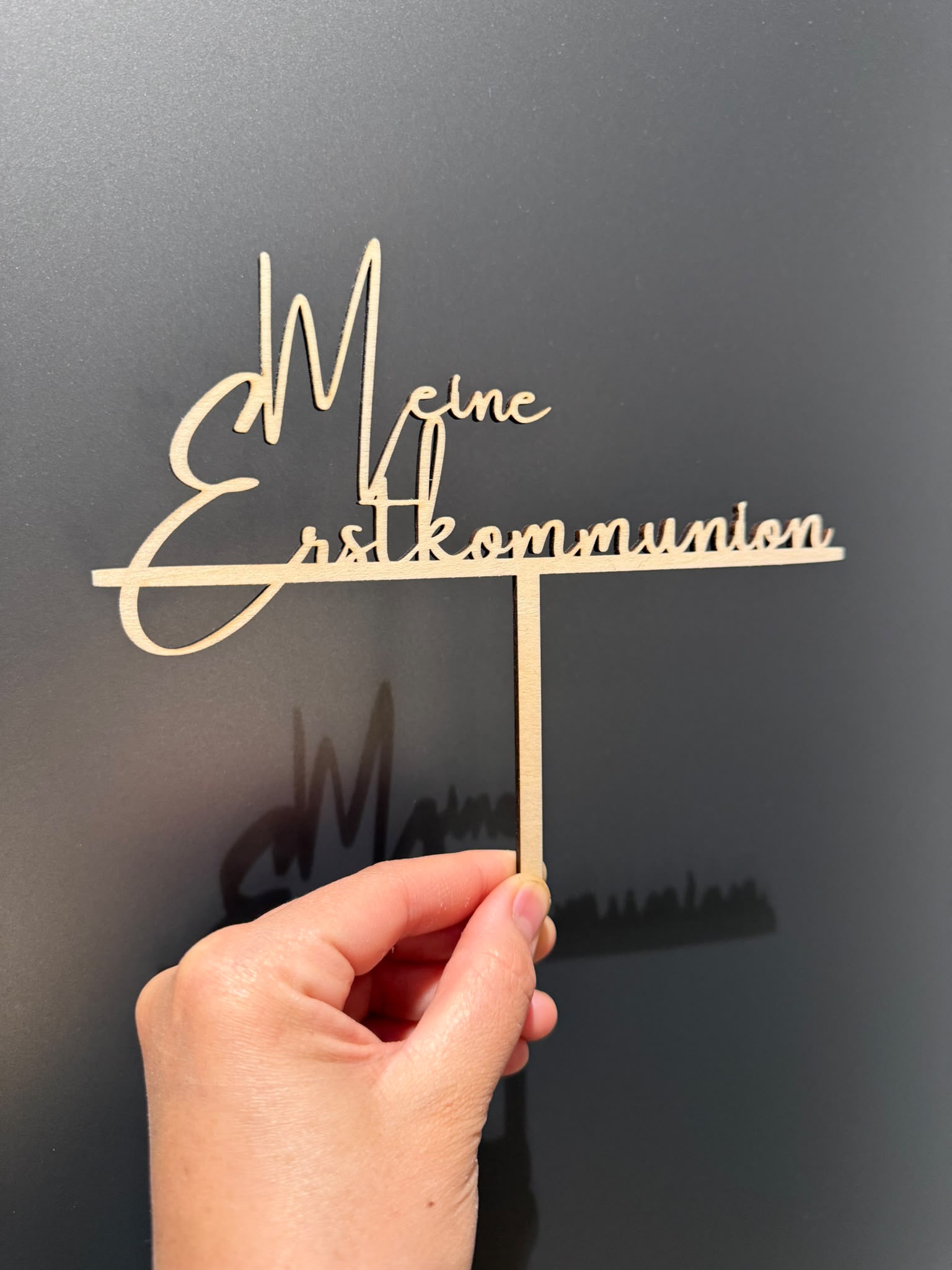 🍰 Cake topper (personalizable)