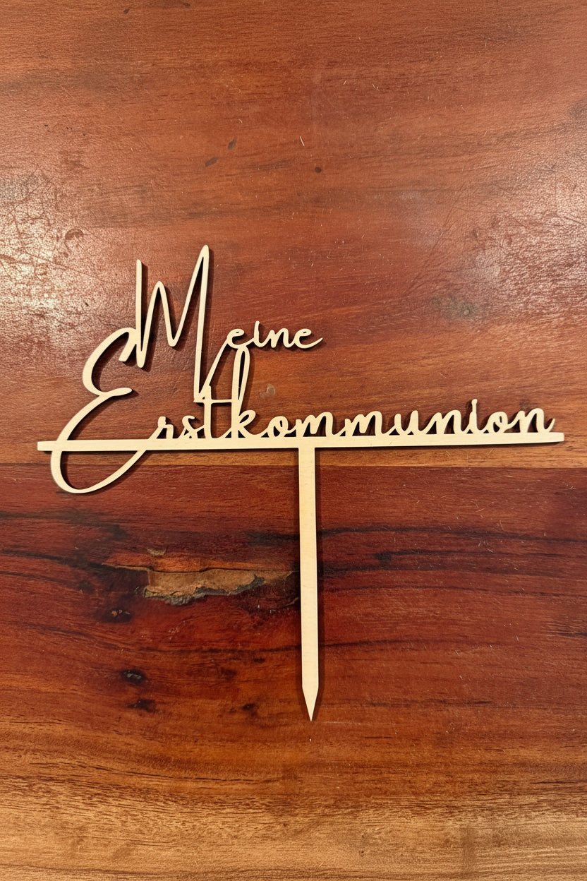 🍰 Cake topper (personalizable)