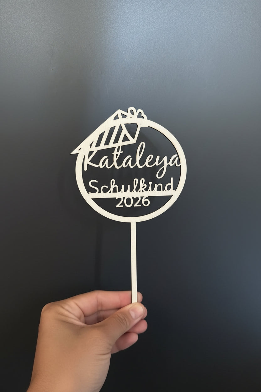 🍰 Cake topper (personalizable)