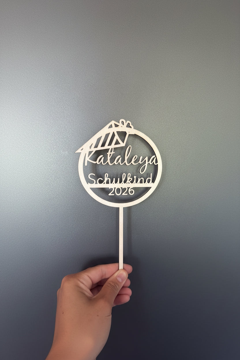 🍰 Cake topper (personalizable)