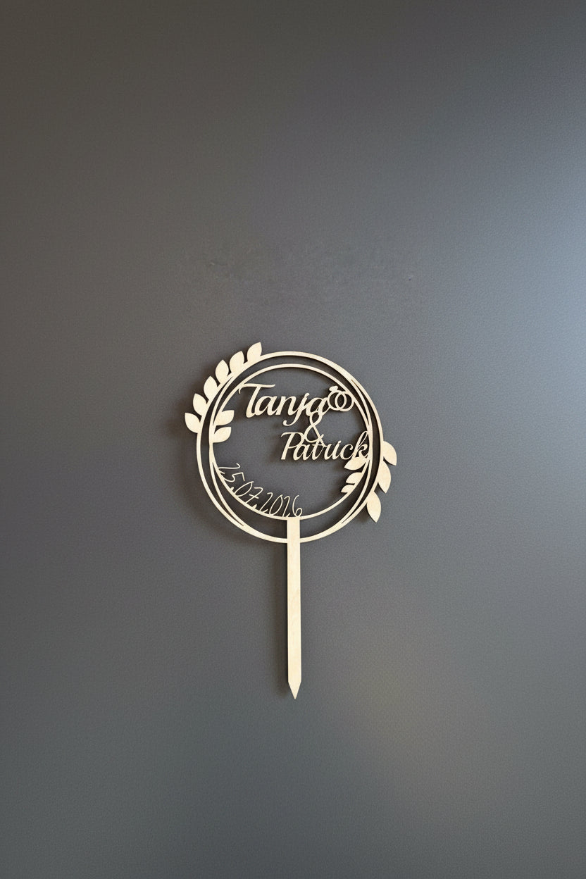 🍰 Cake topper (personalizable)