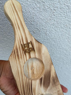 🍺🪵 Bierverkostungsbrett aus Holz (personalisierbar)
