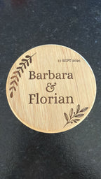 🫙 Vorratsglas mit Bambusdeckel (personalisierbar)
