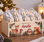 🎄 Adventkalender in Holzkiste (personalisierbar)
