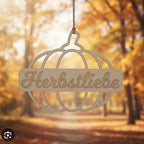 🍂 Türkranz aus Holz „Herbst“ - verschiedene Motive (personalisierbar)