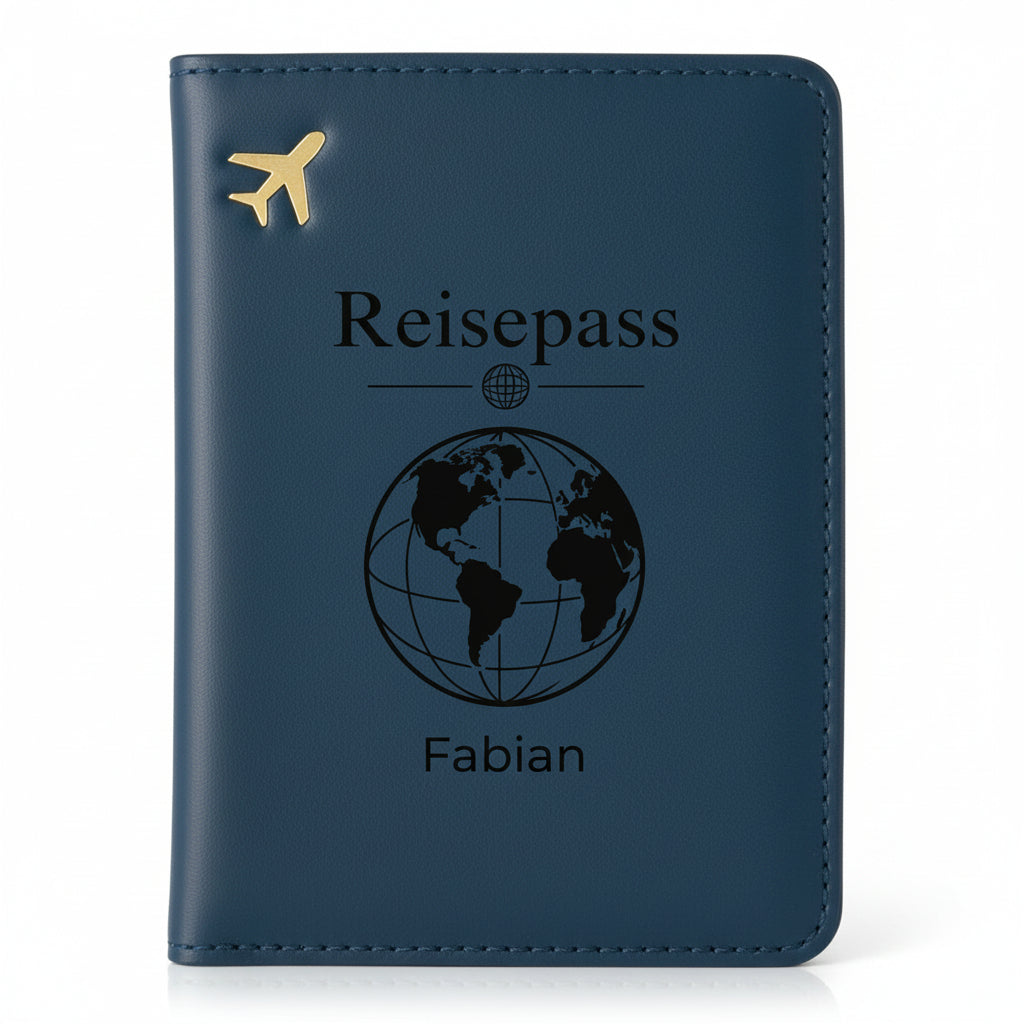 ✈️ Reisepasshülle – personalisierbar mit UV-Druck