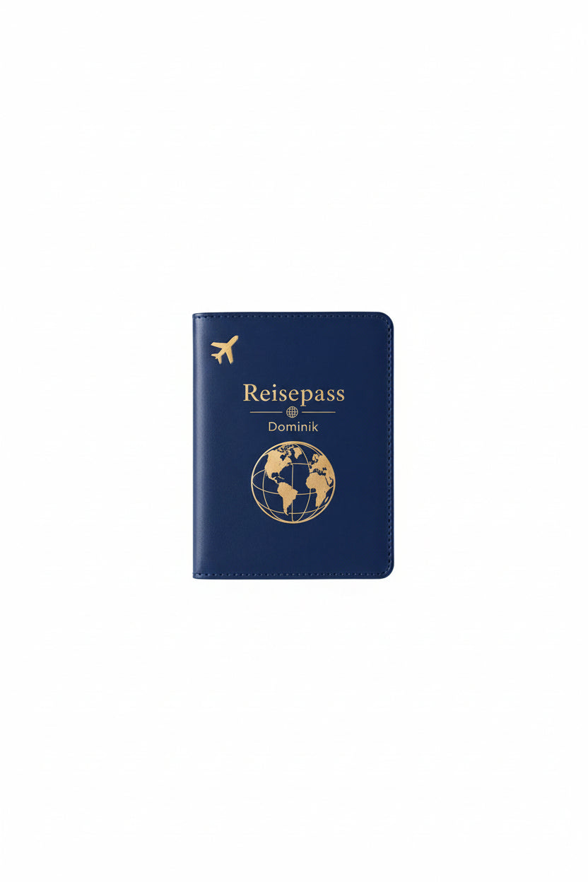 ✈️ Reisepasshülle – personalisierbar mit UV-Druck