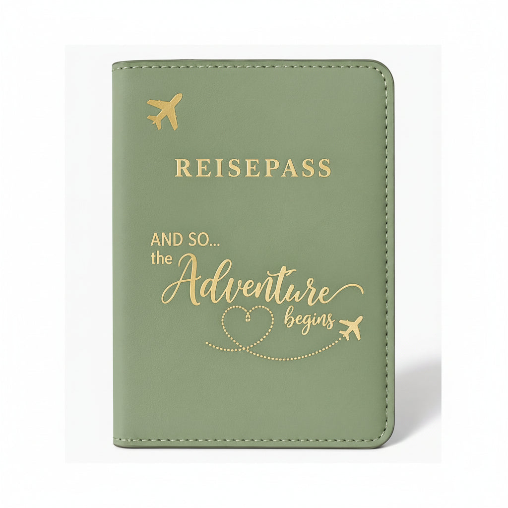 ✈️ Reisepasshülle – personalisierbar mit UV-Druck