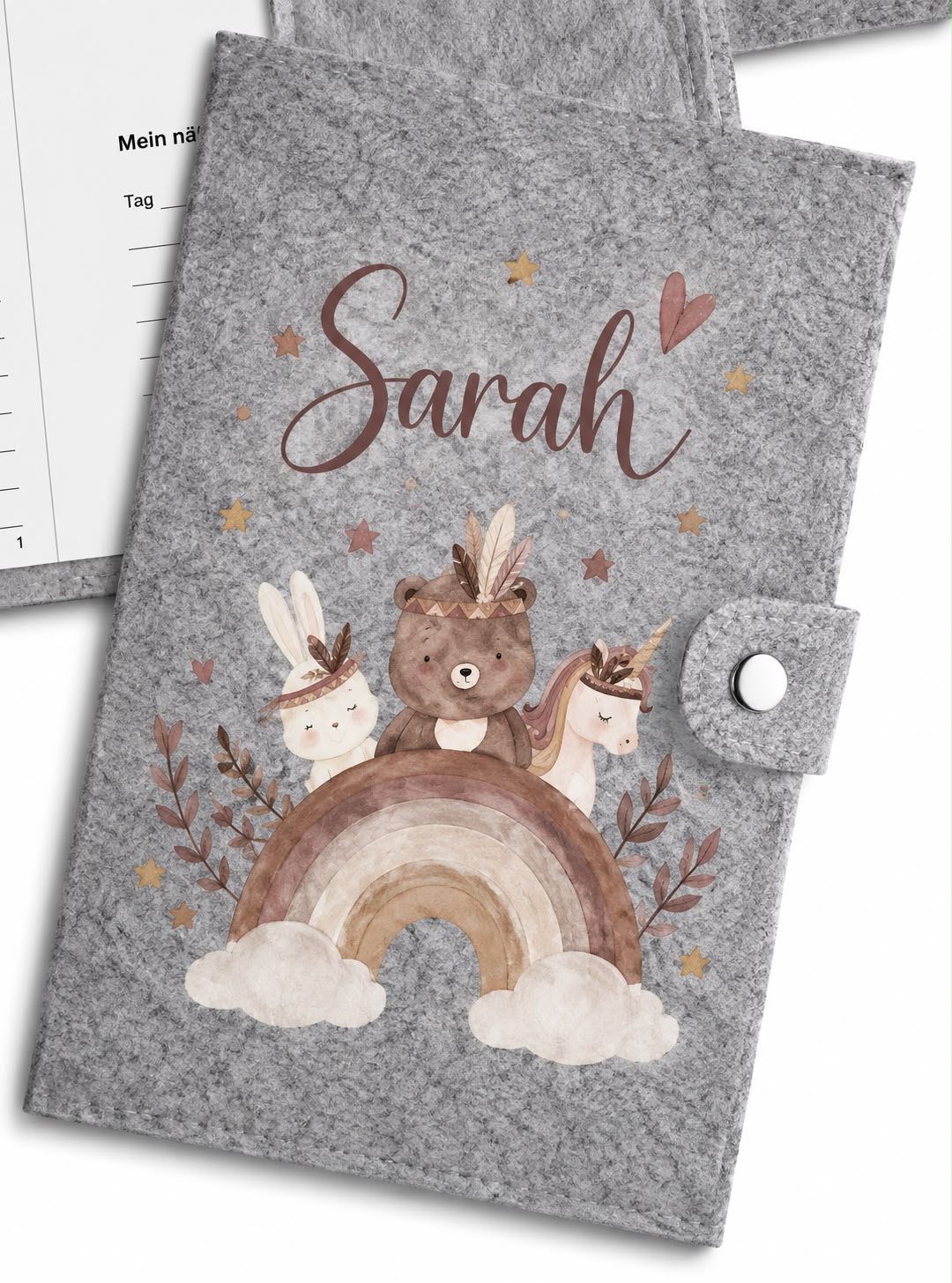 ✨ Wooden nameplate – Individual decoration for children's rooms & more (personalizable)