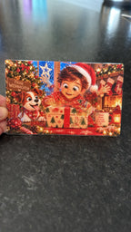 🪄 Lenticular-Karte mit Wechselbild – personalisierbar mit 2–5 Bildern