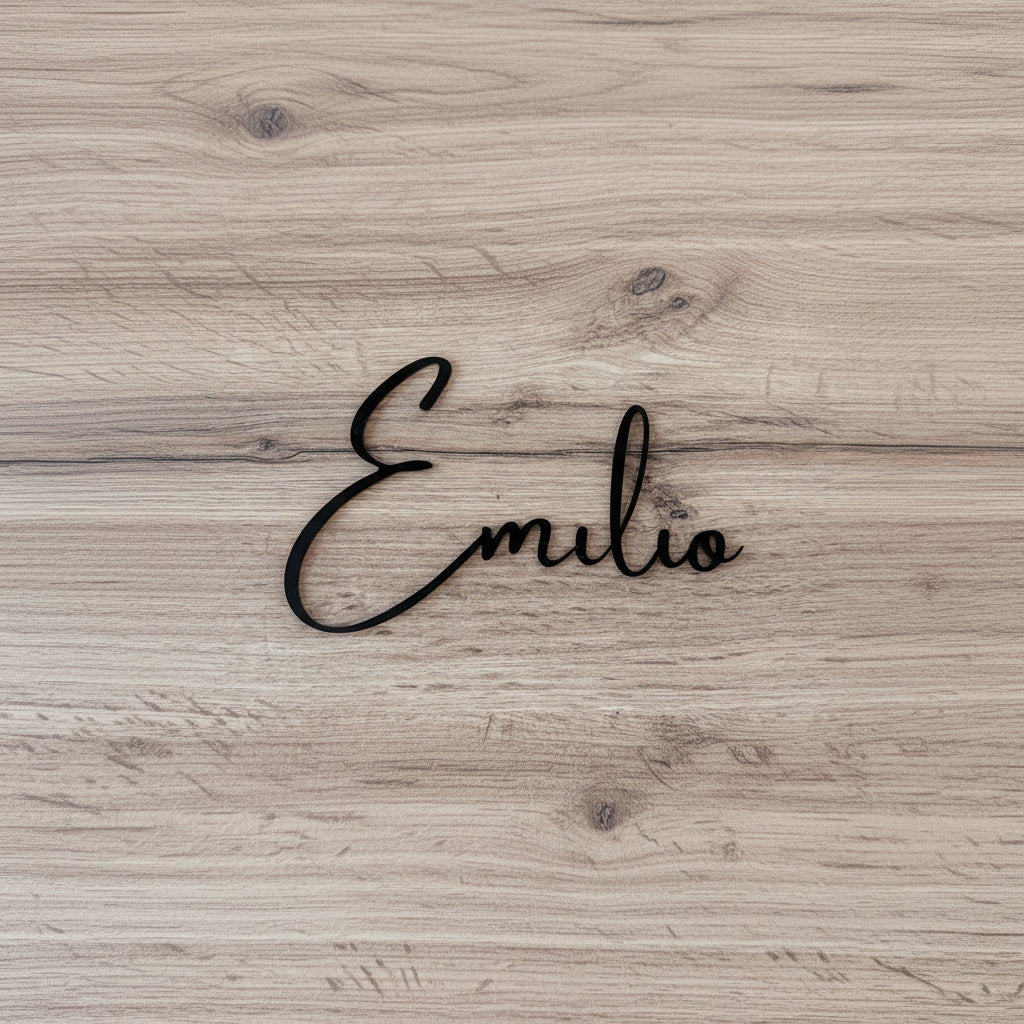 ✨ Namensschild aus Holz/Acryl – Individuelle Dekoration für Kinderzimmer & mehr (personalisierbar)