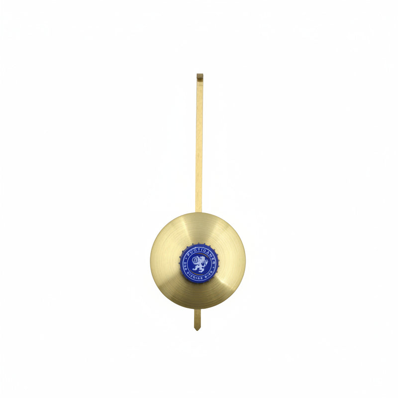 🕒 Modern beer bottle clock with pendulum Puntigamer (personalizable)
