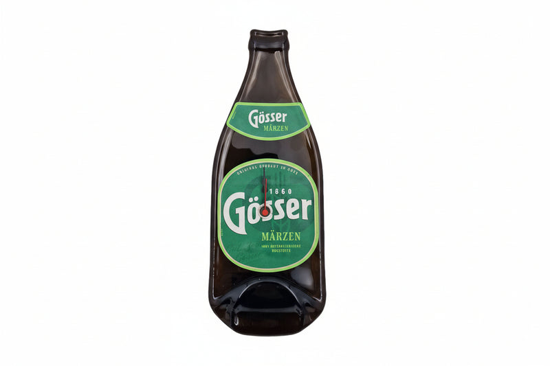 🕒 Modern Gösser beer bottle clock (personalizable)