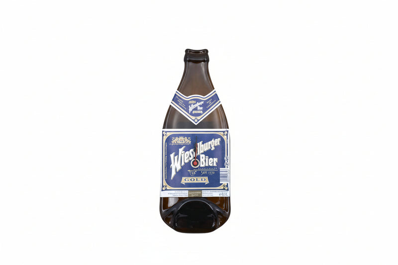 🕒 Modern Wieselburger beer bottle clock (personalizable)